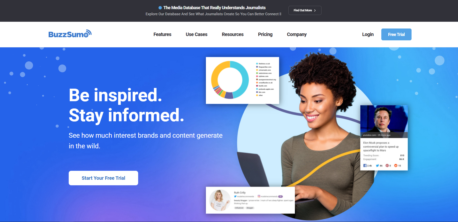 Ознайомлення з платформою BuzzSumo